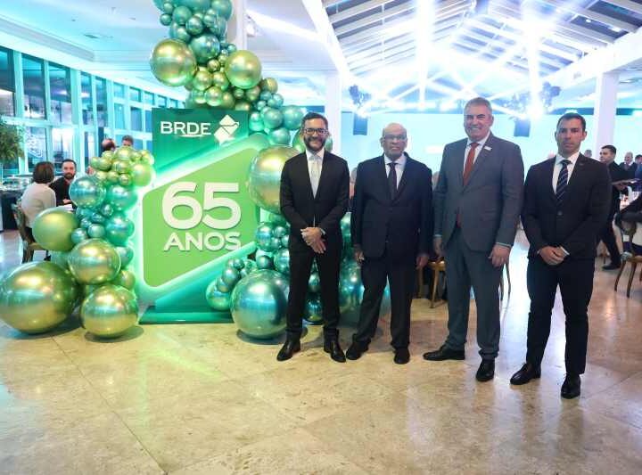 BRDE completa 65 anos com R$ 25 bilhões em carteira