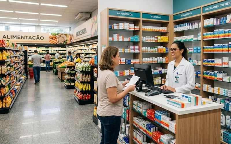 Farmácias devem inaugurar uma nova fase de crescimento dos supermercados