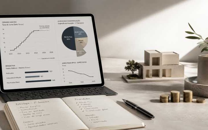 Juros altos exigem estratégia dos investidores no segundo semestre