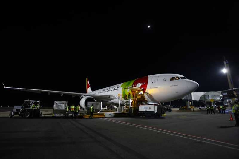 Aeroporto Afonso Pena celebra início da nova operação da Tap entre Lisboa e Curitiba