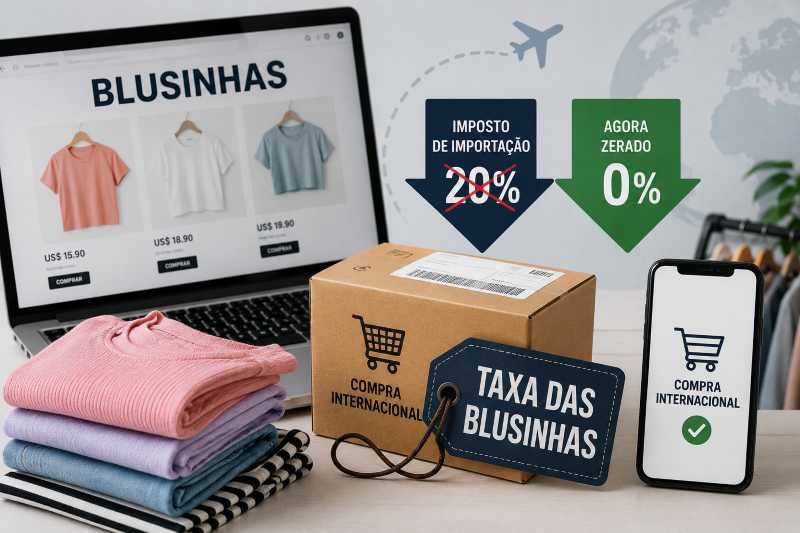 Senado aprova MP da “taxa das blusinhas” e isenção se torna definitiva