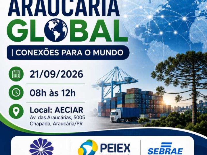 Evento em Araucária reúne empresas que buscam a internacionalização