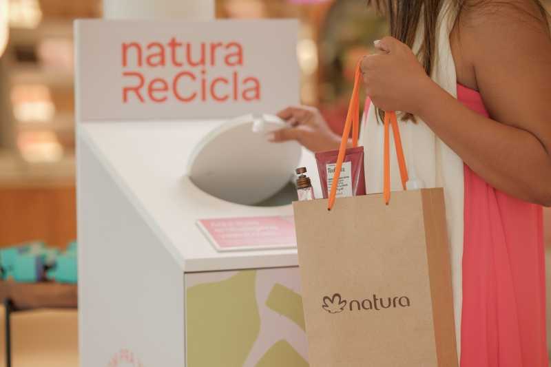 Natura aceita embalagens vazias de qualquer marca de cosméticos em troca de descontos nas lojas
